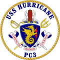 Coastal Patrol Ship USS Hurricane (PC-3).png