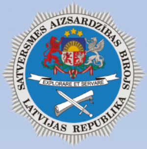 Coat of arms (crest) of Constitutional Protection Bureau, Latvia