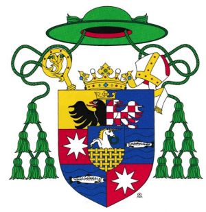 Arms (crest) of Wenzel Franz Karl Košinský von Košín