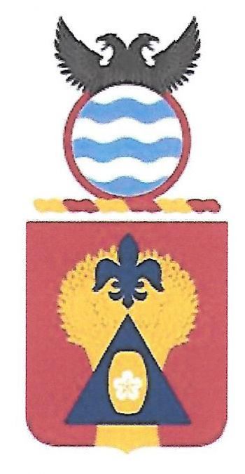 Coat of arms (crest) of 497th Support Battalion, US Army