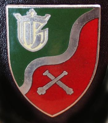 Coat of arms (crest) of the Armoured Artillery Battalion 45, German Army