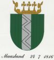 Wapen van Maasland/Coat of arms (crest) of Maasland