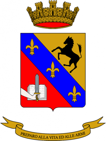 Blason de Military School Nunziatella, Italian Army/Arms (crest) of Military School Nunziatella, Italian Army