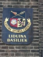 Wapen van Basiliek van Sint Liduina te Schiedam/Arms (crest) of Basiliek van Sint Liduina te Schiedam