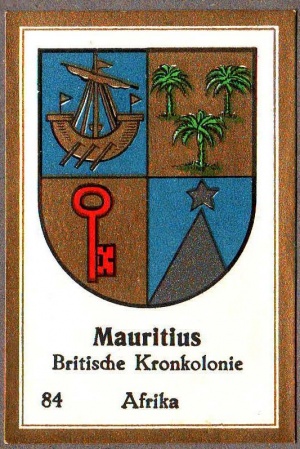 The National Arms of Mauritius