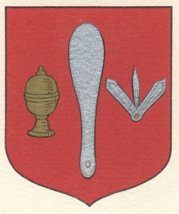 Arms (crest) of Master Pharmacists and Surgeons in Châteaubriand