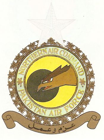 Coat of arms (crest) of the Northern Air Command, Pakistan Air Force